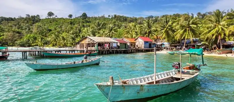 Plages paradisiaques au Cambodge