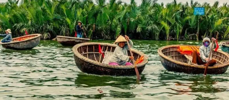 Ramer un bateau panier