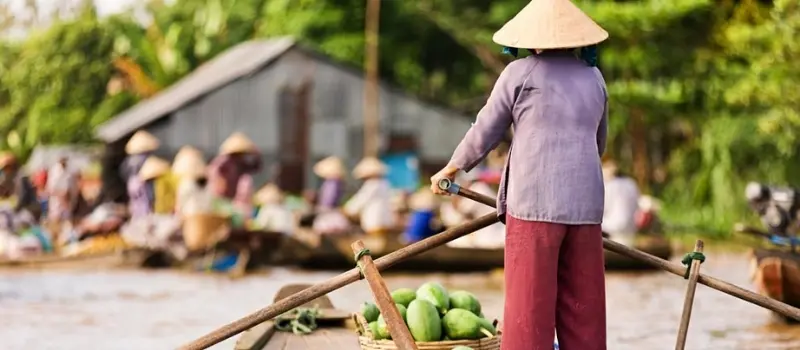 Sampan, reflet de la vie traditionnelle des habitants du delta
