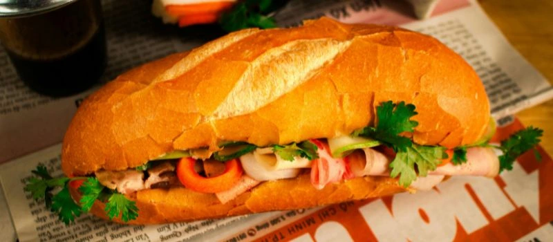 Sandwich vietnamien B&aacute;nh M&igrave;