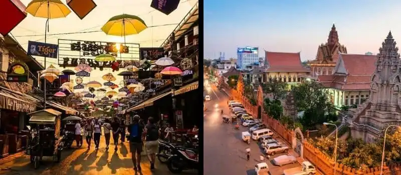 Siem Reap et Phnom Penh villes id&eacute;ales pour les touristes &agrave; la retraite