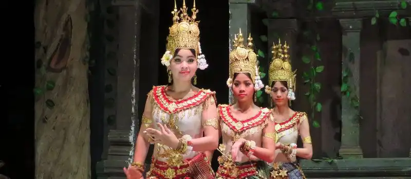Spectacle de danse traditionnelle Apsara