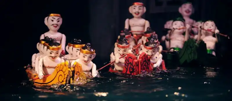 Spectacle de marionnettes aquatiques
