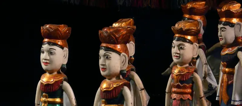 Spectacle de marionnettes sur l&rsquo;eau