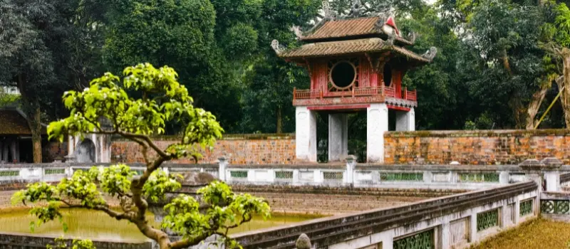 Temple de Litt&eacute;rature &agrave; Hanoi - un site incontournable