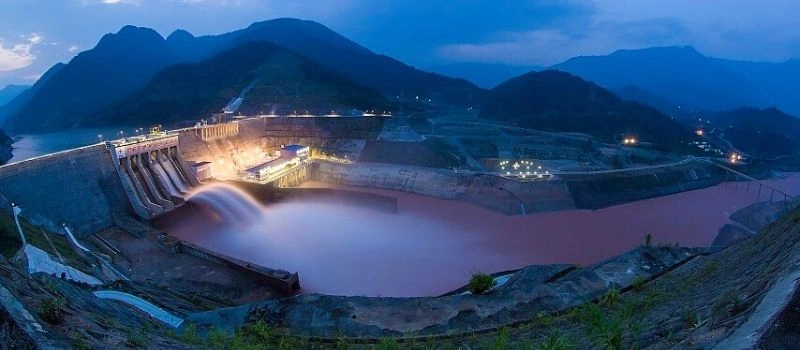 Visite Centrale hydro &eacute;lectrique Lai Chau