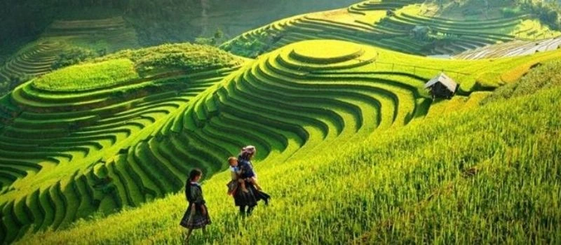 trekking &agrave; Sapa