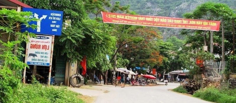 Le march&eacute; de Chu Thai Nguyen 