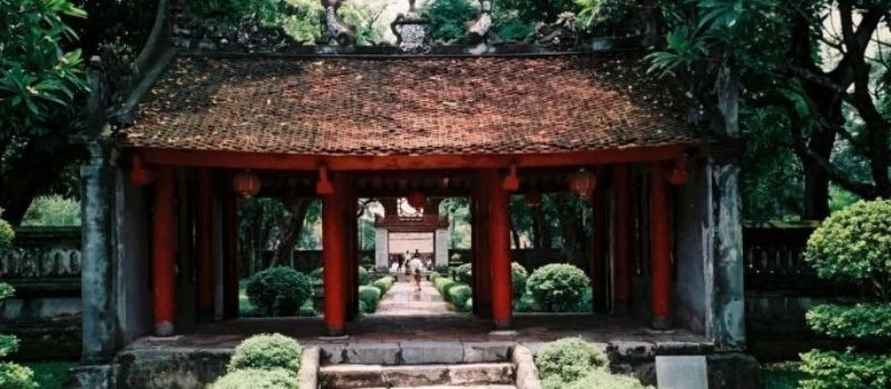 temple de litt&eacute;rature de Hanoi