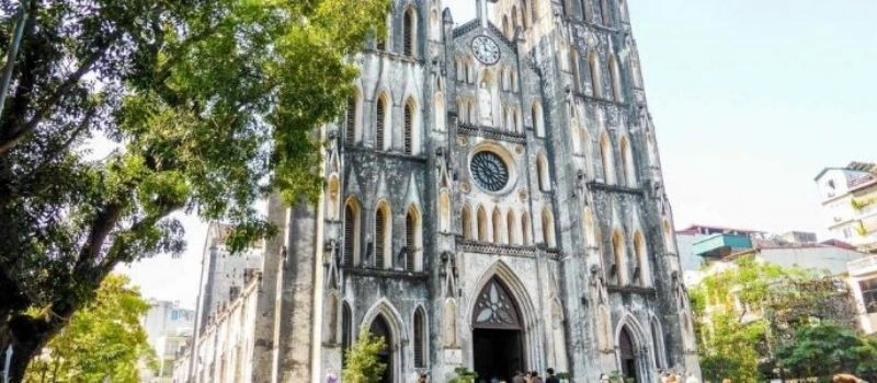 La cathedrale Saint Joshep Hanoi