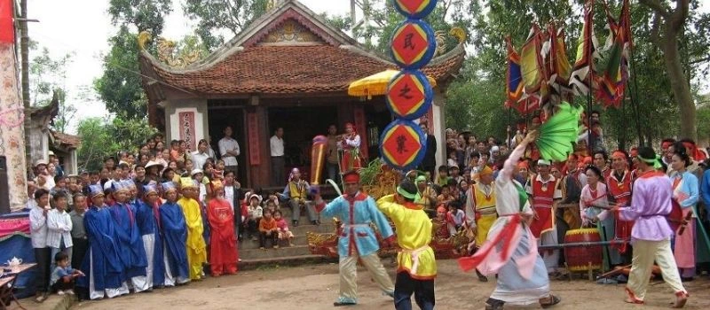 Les f&ecirc;tes locales de Phu Tho