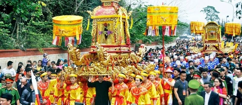 F&ecirc;te du temple de Cua Ong
