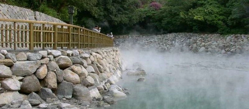La source d&rsquo;eau thermale de Quang Ninh