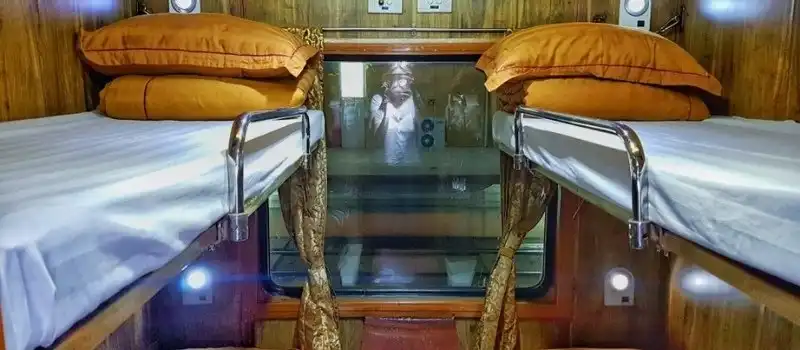 Train-couchette au Vietnam