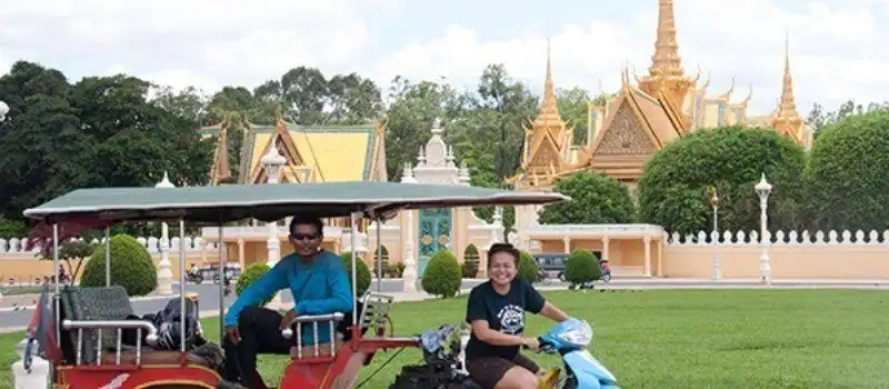 Tuk tuk Cambodge