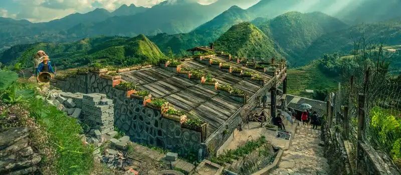 Village de Cat Cat &agrave; Sapa