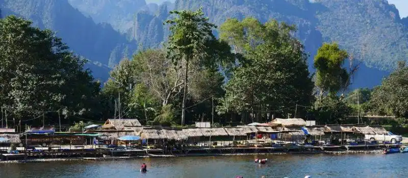 Ville paisible et romantique au Laos