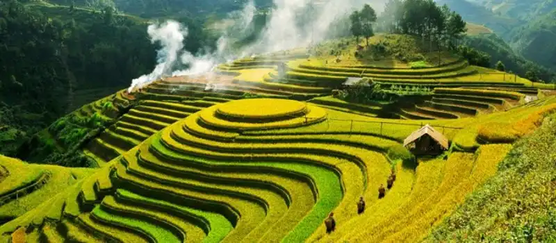 Visite de la r&eacute;gion montagneuse du Nord du Vietnam