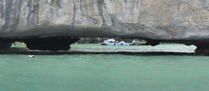 Grotte Luon en baie Lan ha