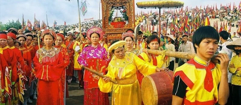 Les fetes locales a Hai Duong