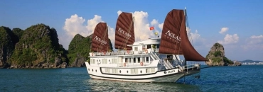 Croisiere en baie Halong sur jonque Aclass Legend Halong 2 jours 1 nuit
