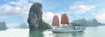 Croisiere en baie Halong sur jonque Alova Gold Halong 3 jours 2 nuits