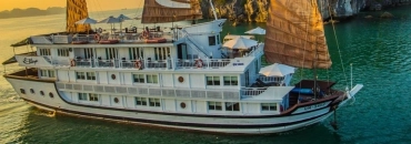 Croisiere en baie Halong sur jonque Bhaya Legend 1 cabine 3 jours 2 nuits 