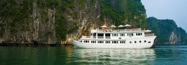 Croisiere en baie Halong sur jonque Bhaya Legend 3 cabines 2 jours 1 nuit 