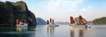 Croisiere en baie Halong sur jonque Carina Halong 2 jours 1 nuit