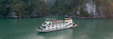 Croisiere en baie Halong sur jonque Paloma Ha Long 2 jours 1 nuit