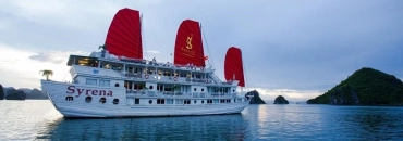 Croisiere en baie Halong sur jonque Syrena HaLong 2 jours 1 nuit