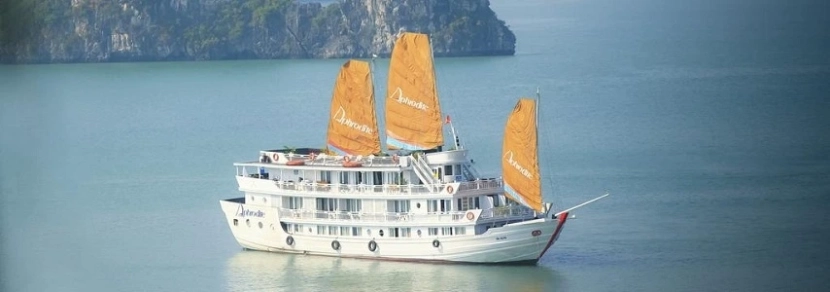 Croisiere en baie Halong sur jonque Aphrodite HaLong 2 jours 1 nuit