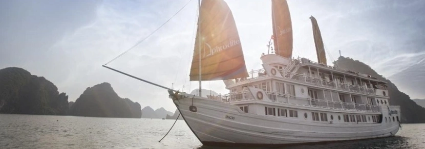 Croisiere en baie Halong sur jonque Aphrodite HaLong 3 jours 2 nuits