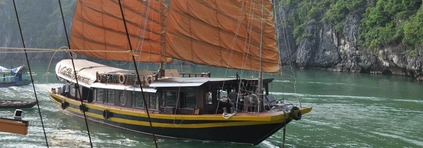 Croisiere en baie Lan Ha sur jonque Cat Ba Prince 2 cabines 3 jours 2 nuits 
