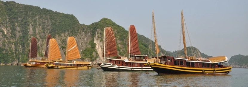 Croisiere en baie Lan Ha sur jonque Cat ba Legend 2 cabines 2 jours 1 nuit 