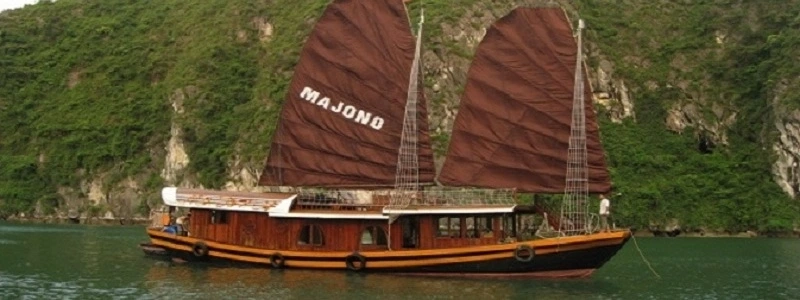 Croisiere en baie Lan Ha sur jonque Cat ba Majonq 1 cabine 2 jours 1 nuit 