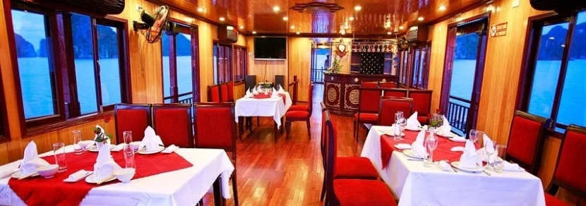 Croisiere en baie Halong sur jonque Golden HaLong 2 jours 1 nuit