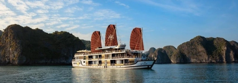 Croisiere en baie Halong sur Jonque Orchid Classic Cruise 3 jours 2 nuits