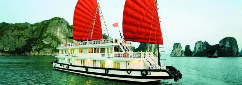 Croisiere en baie Halong sur jonque Party HaLong 2 jours 1 nuit