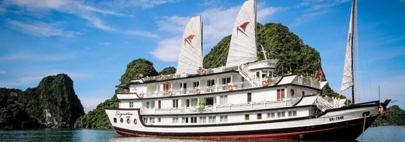 Croisiere en baie Halong sur jonque Signature Royal HaLong 3 jours 2 nuits