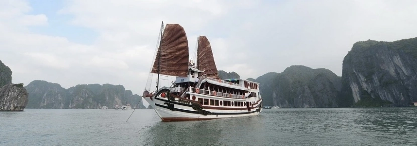 Croisiere en baie Halong sur jonque Valentine Premium 2 jours 1 nuit 