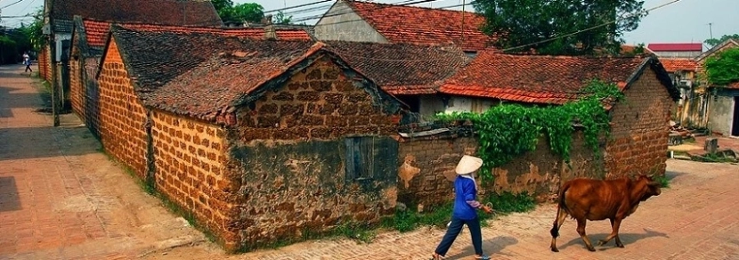 Visite pagode Thay et village de Duong Lam